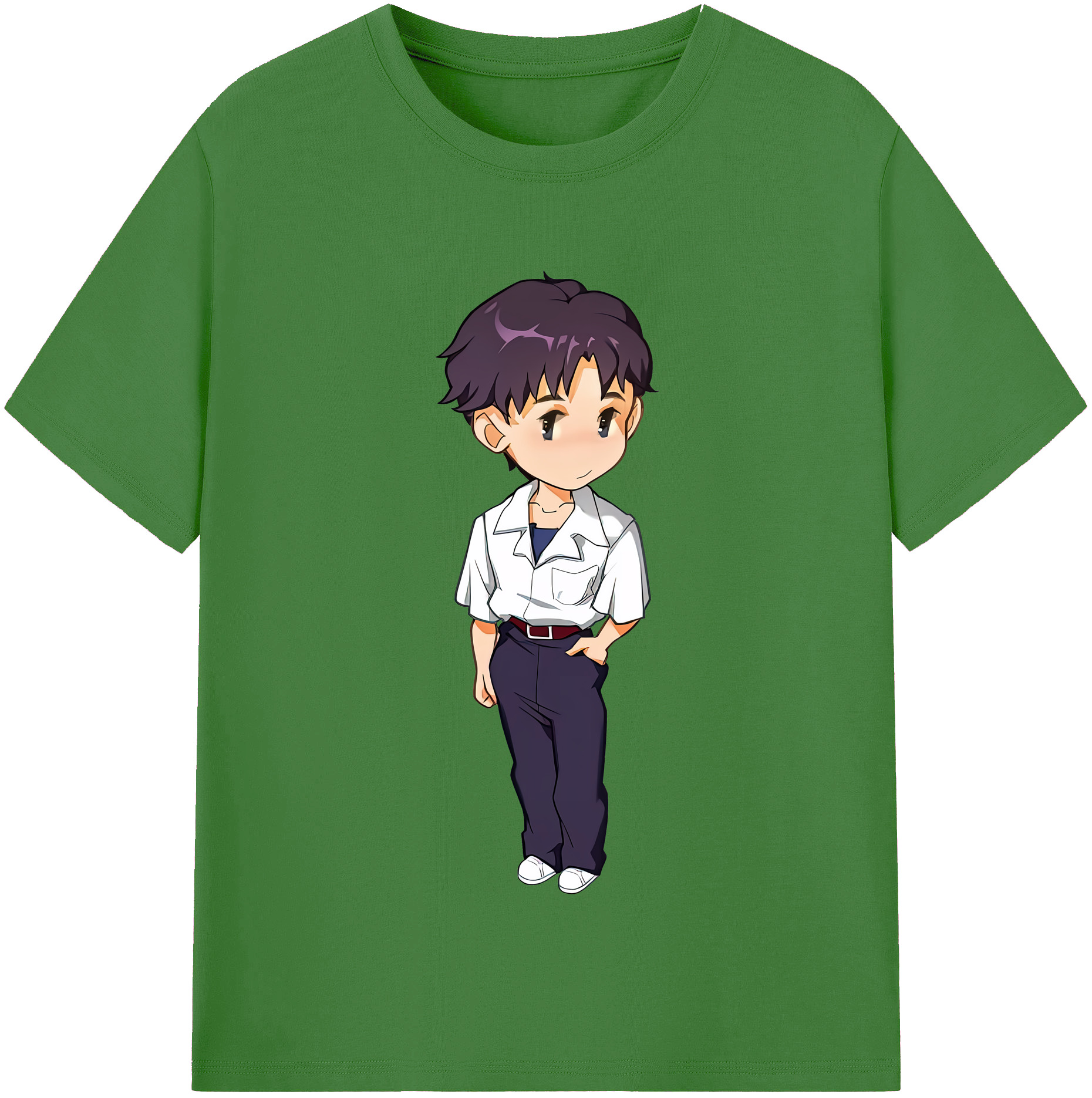 （画像用） EVA 新世紀エヴァンゲリオン レディースカジュアルプリントTシャツ（綿100％）